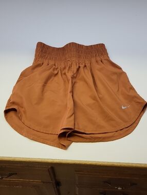 Nike Women's Rust Orange Athletic Shorts